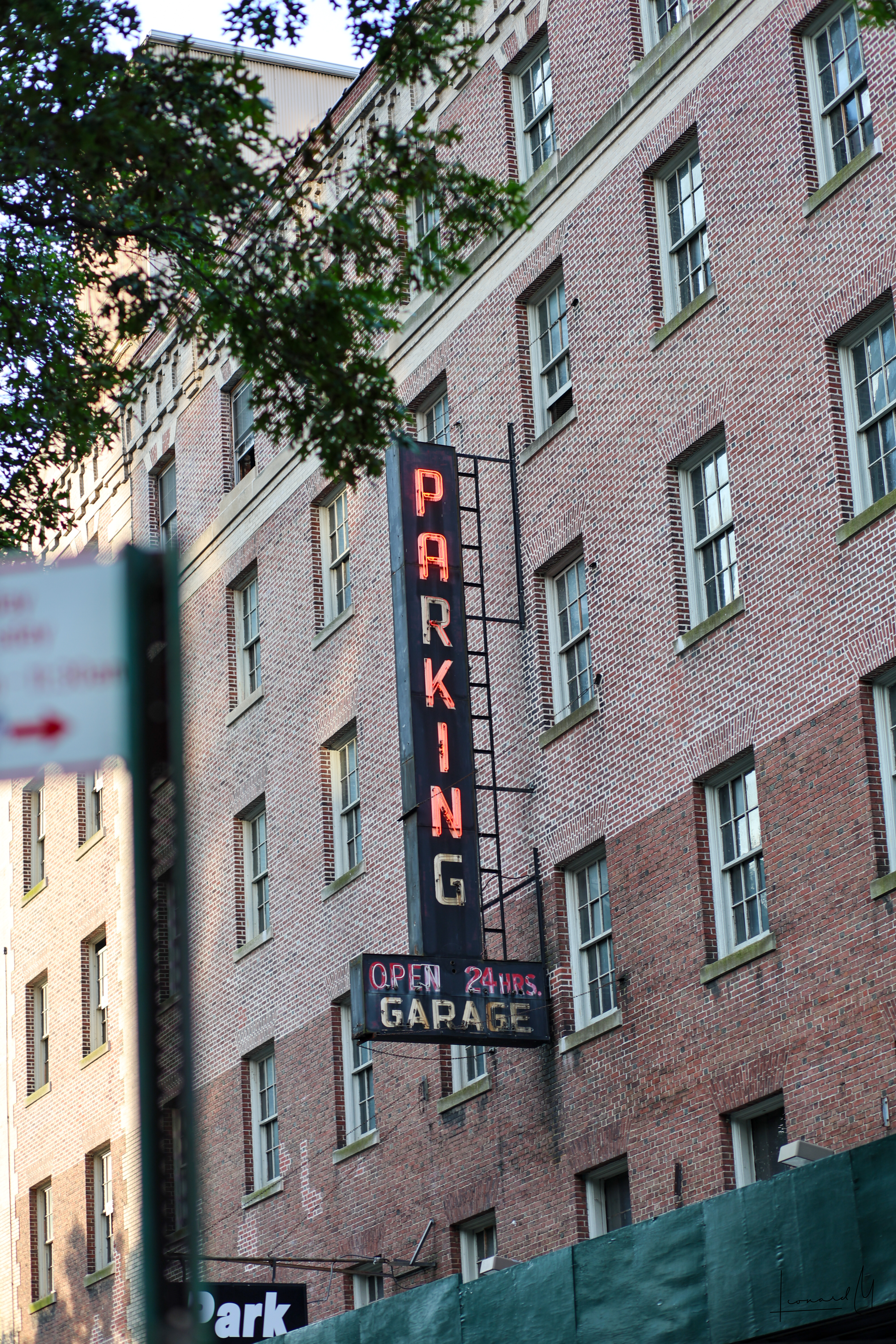 Parking Neon Sign