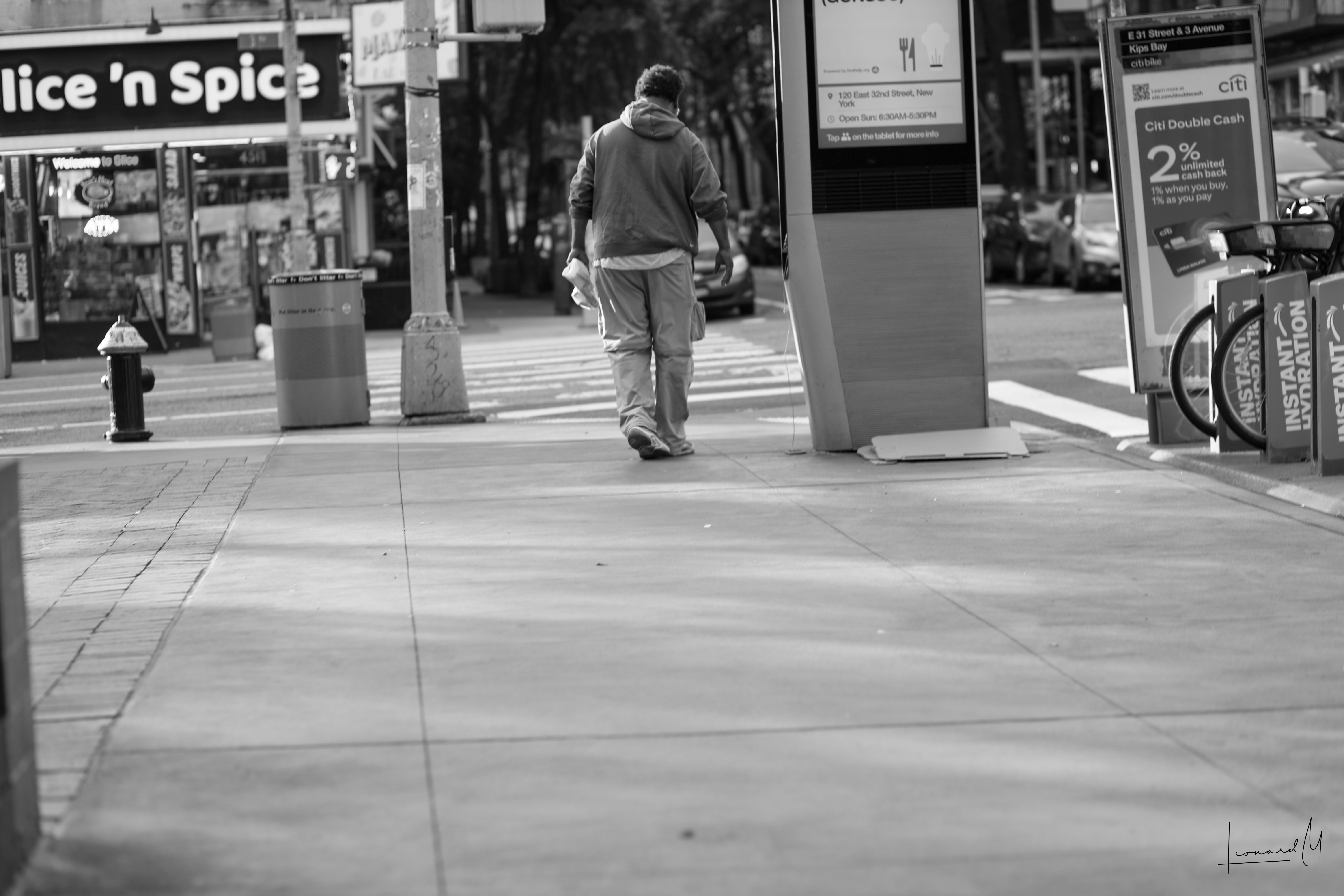 Man Stumbling