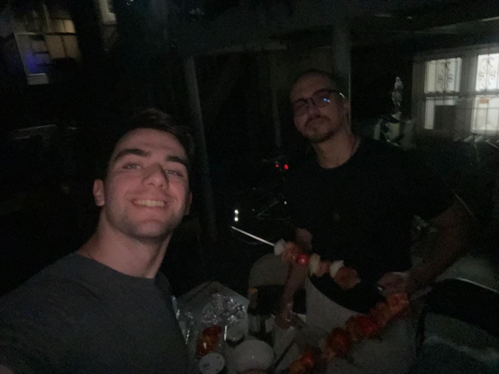 BBQing